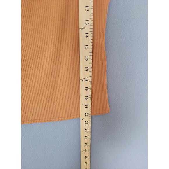 TEREA Women's Ava Cutout Tank Top Adobe Size Small - Picture 5 of 7